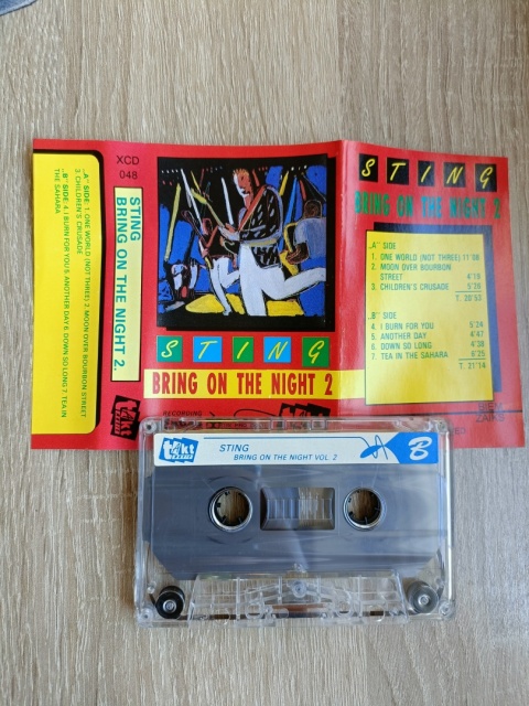 Kaseta magnetofonowa Sting