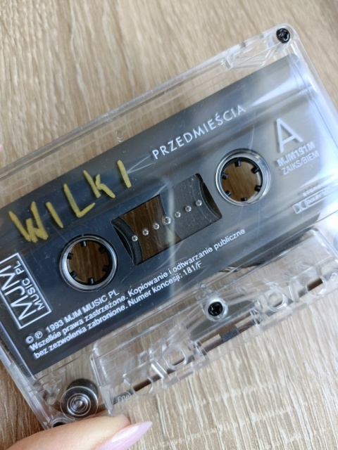 Kaseta magnetofonowa Wilki