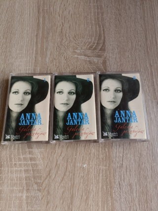 Kasety magnetofonowe Anna Jantar 3 sztuki