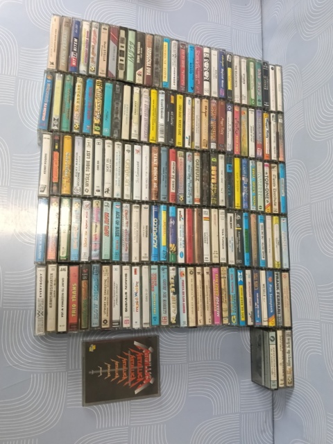 Kasety magnetofonowe ok.140 sztuk