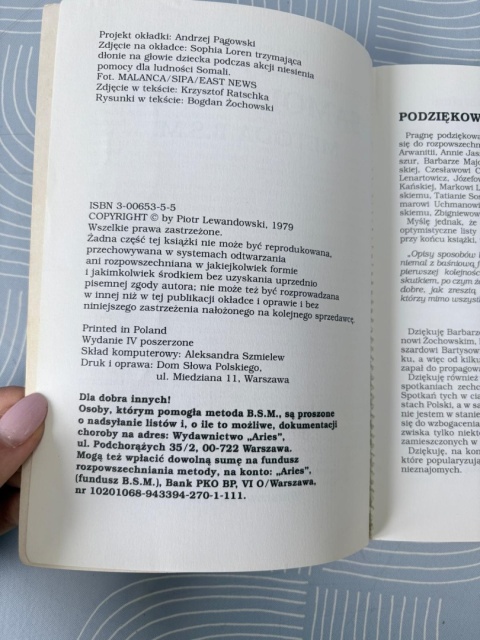 Książka Samoleczenie metodą B.S.M.