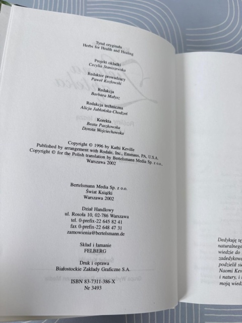 Książka Zielona apteka