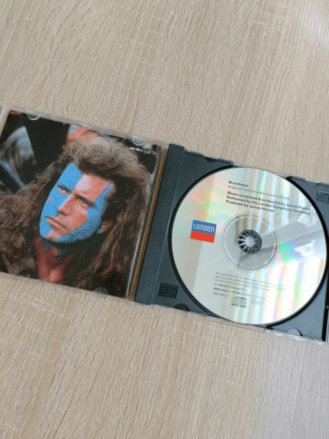 Płyta CD Braveheart soundtrack muzyka filmowa
