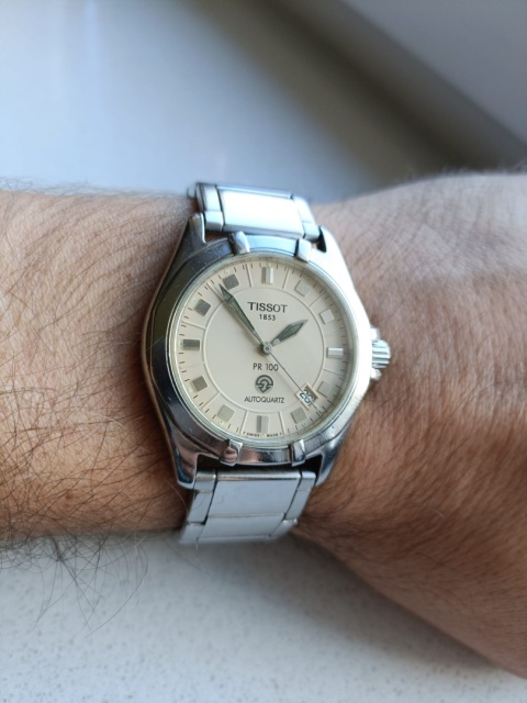Stary zegarek Tissot PR100