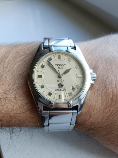 Stary zegarek Tissot PR100