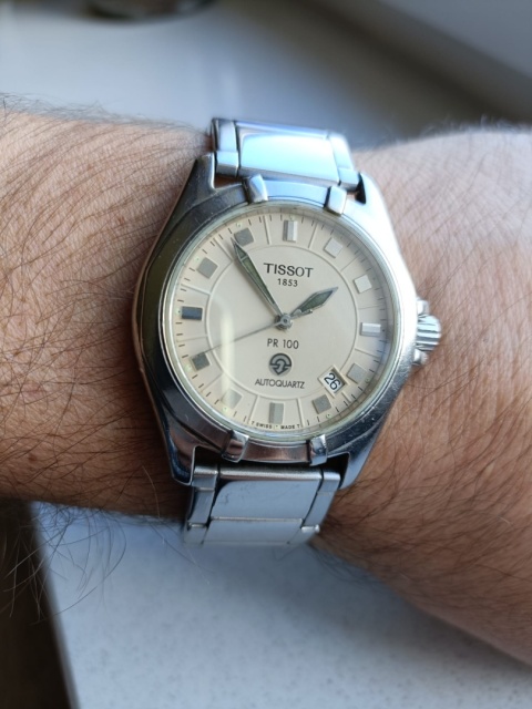 Stary zegarek Tissot PR100