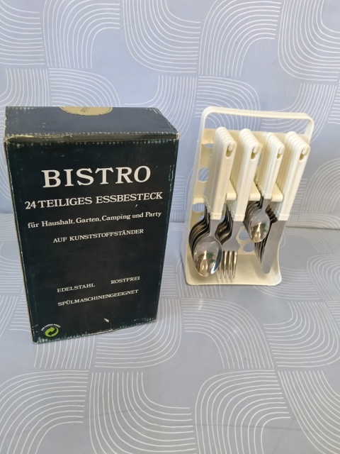 Zestaw sztućców. Bistro inox