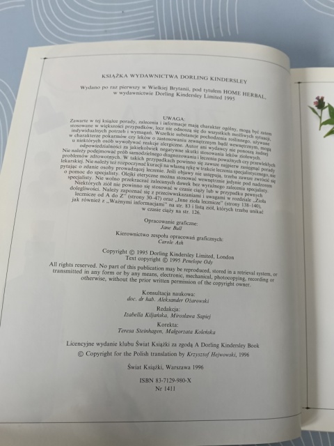 Książka Zioła w domu