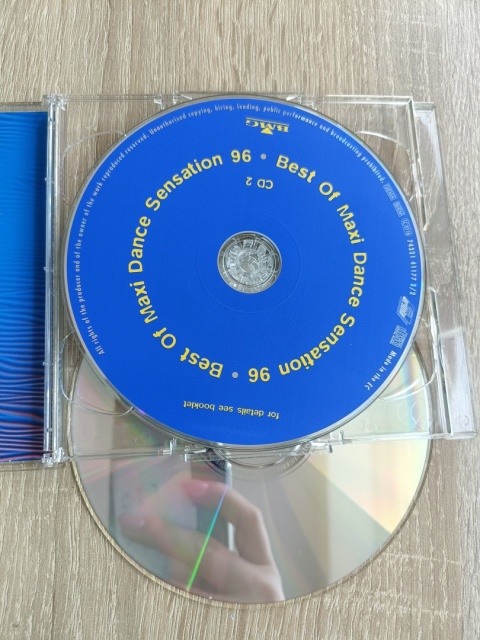 Płyta 2CD Best of Maxi Dance Sensation 96