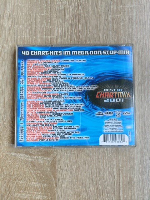 Płyta 2CD Chartmix Best of 2001