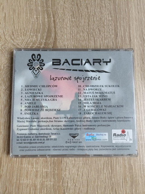 Płyta CD Baciary