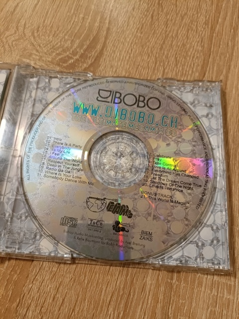 Płyta CD Dj BoBo