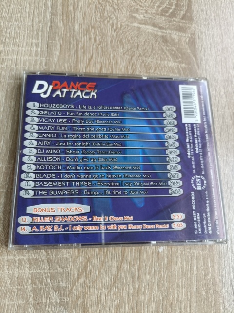 Płyta CD Dj Dance Attack
