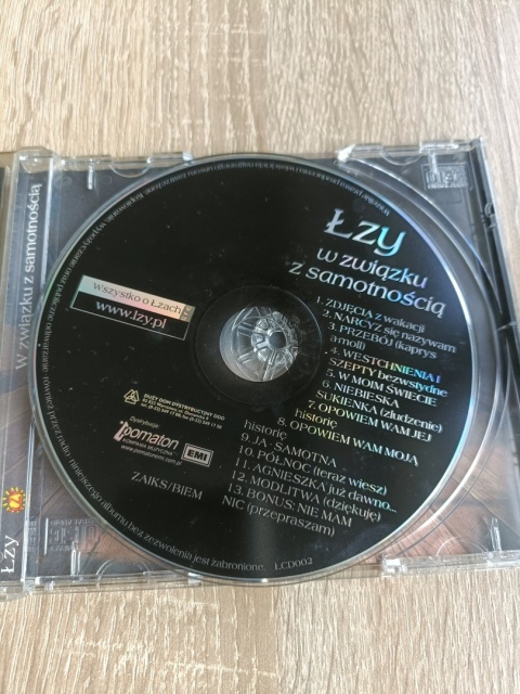 Płyta CD Łzy
