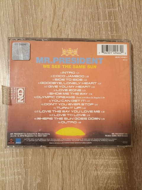 Płyta CD Mr. President