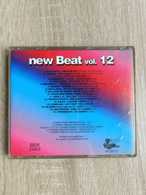 Płyta CD New Beat 12
