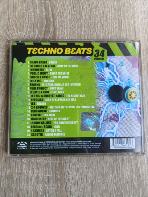 Płyta CD Techno Beats vol.34