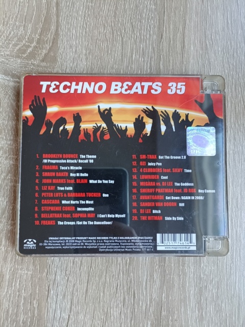 Płyta CD Techno Beats