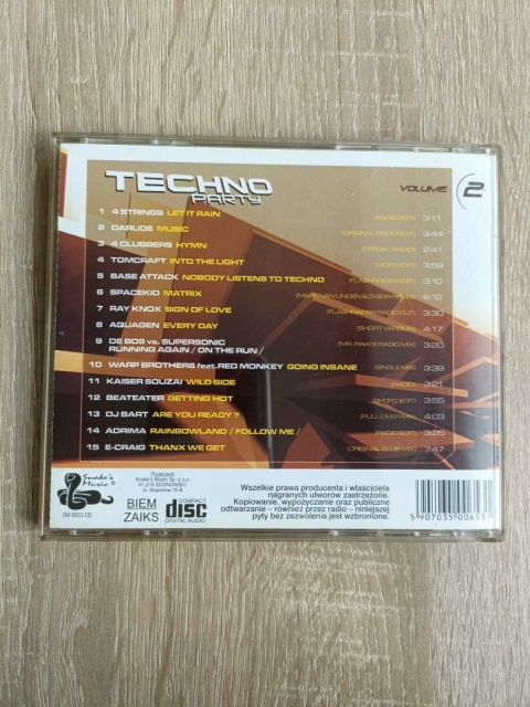 Płyta CD Techno Party volume 2