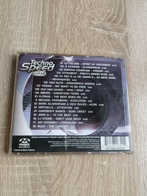Płyta CD Techno Speed vol.4