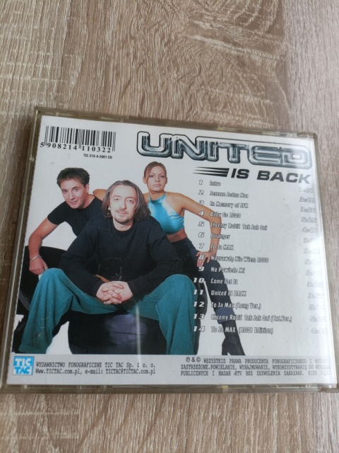 Płyta CD United