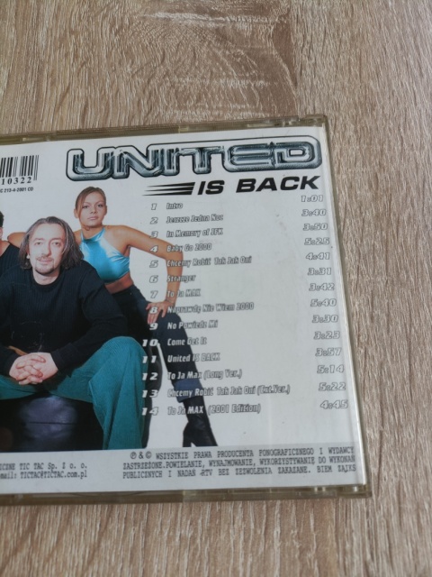 Płyta CD United