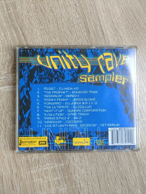 Płyta CD Unity Rave Sampler