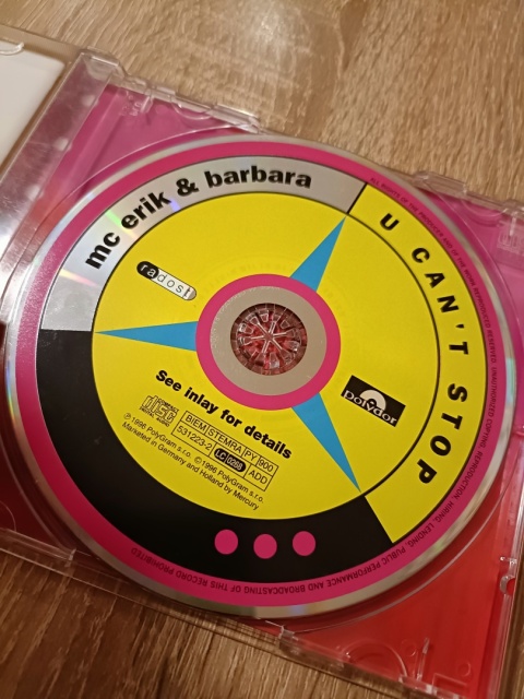 Płyta CD mc Erik & Barbara