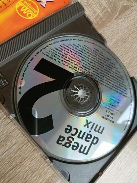 Płyta CD mega dancemix