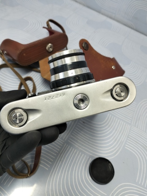 Stary aparat fotograficzny FED 4 super stan
