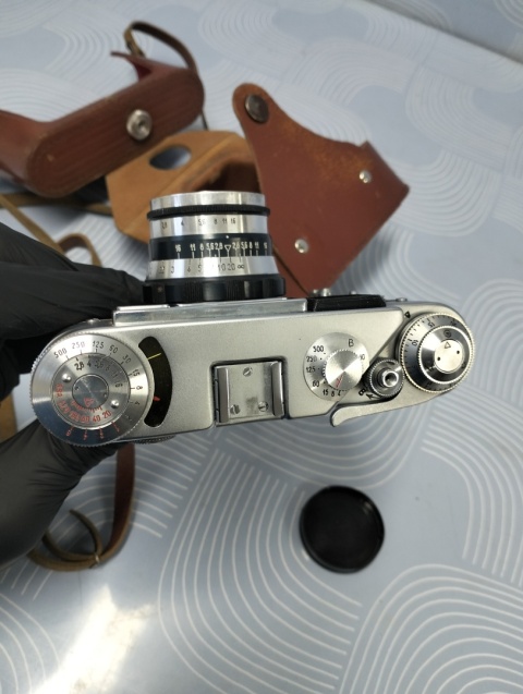 Stary aparat fotograficzny FED 4 super stan