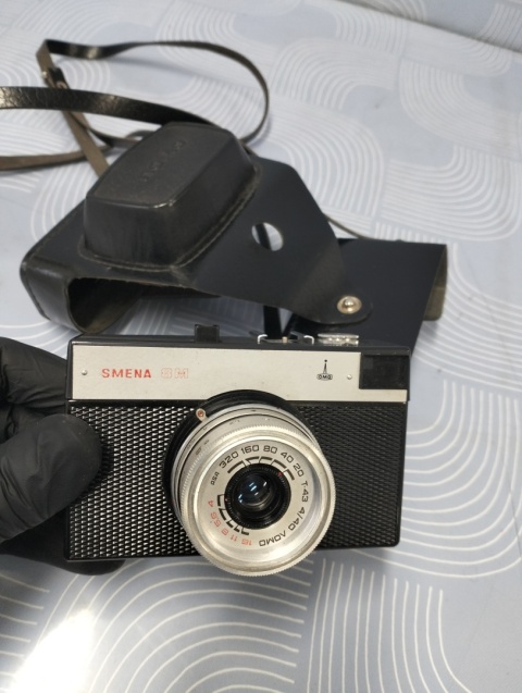 Stary aparat fotograficzny Smena 8M
