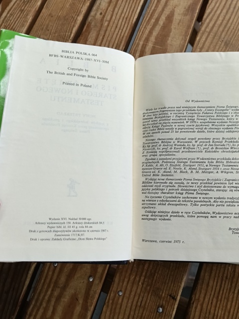 Biblia to jest pismo święte starego i nowego testamentu 1987