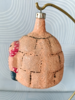 Bombka choinkowa PRL iglo