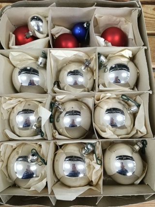 Bombki choinkowe PRL z33