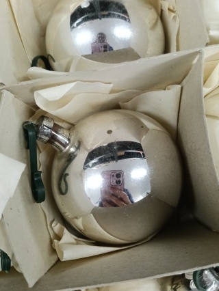 Bombki choinkowe PRL z33