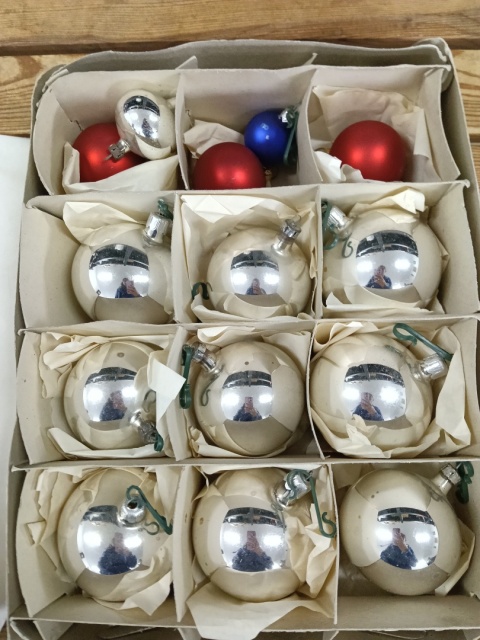 Bombki choinkowe PRL z33