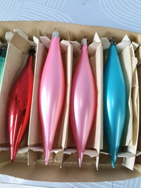 Bombki choinkowe sople Z29