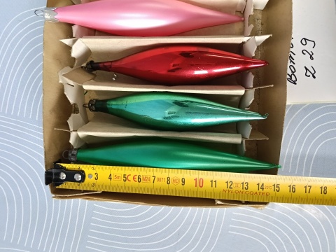 Bombki choinkowe sople Z29