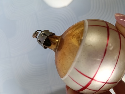 Bombki choinkowe vintage PRL zestaw Z26