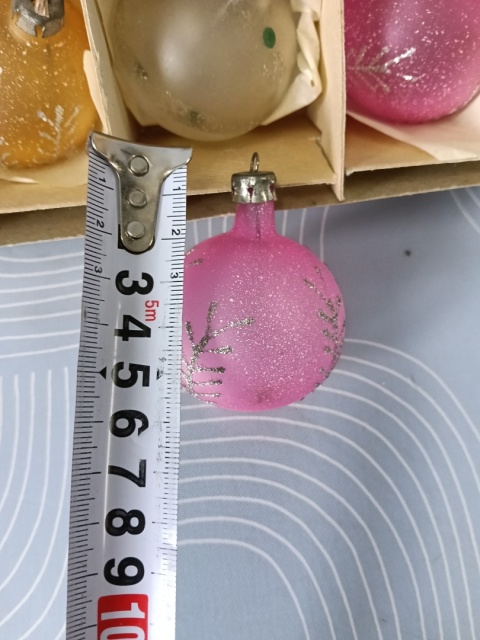 Bombki choinkowe vintage zestaw Z25