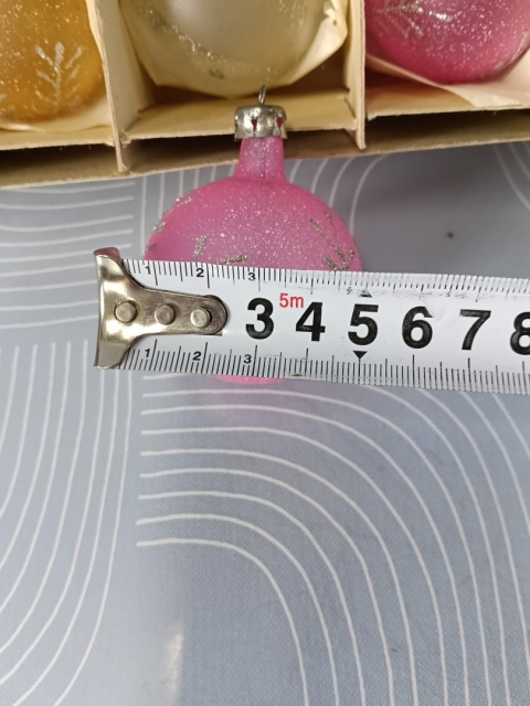Bombki choinkowe vintage zestaw Z25