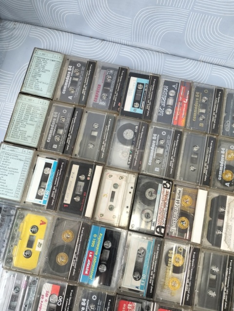 Gry kasety do Commodore ok.80 sztuk