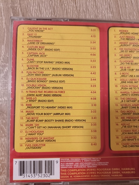 Płyta 2CD Megahits 96