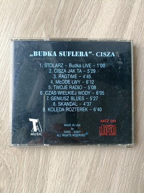 Płyta CD Budka Suflera