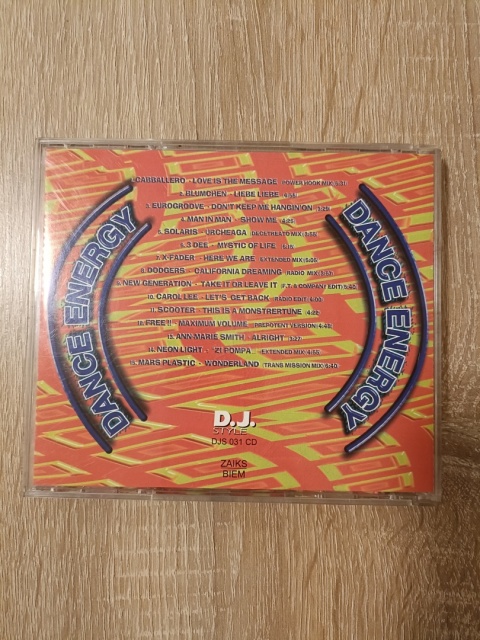 Płyta CD Dance Energy