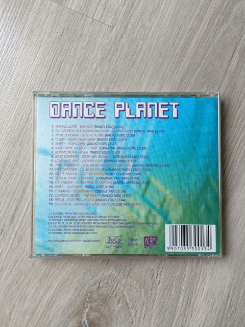 Płyta CD Dance Planet