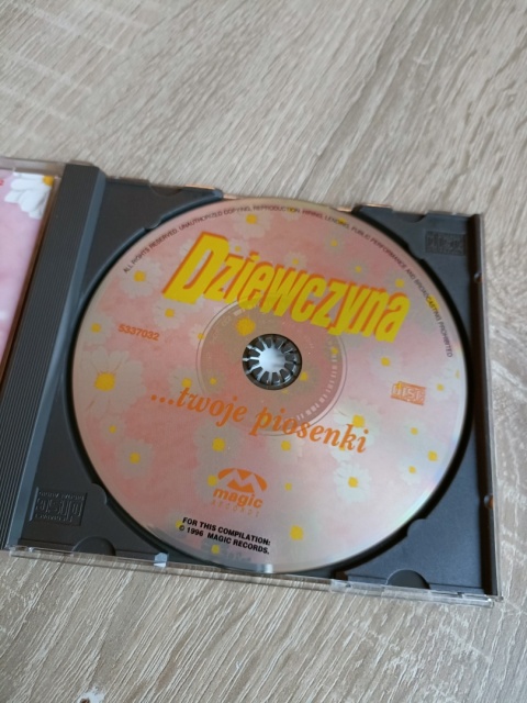 Płyta CD Dziewczyna Twoje piosenki
