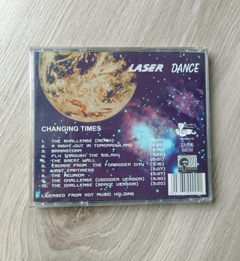 Płyta CD Laser Dance Changing Times