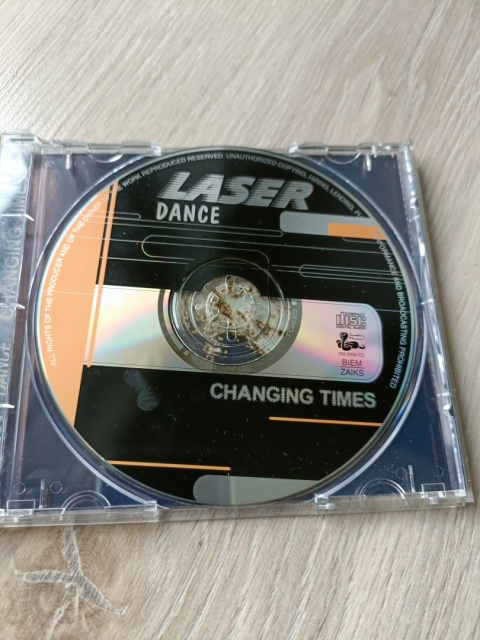 Płyta CD Laser Dance Changing Times